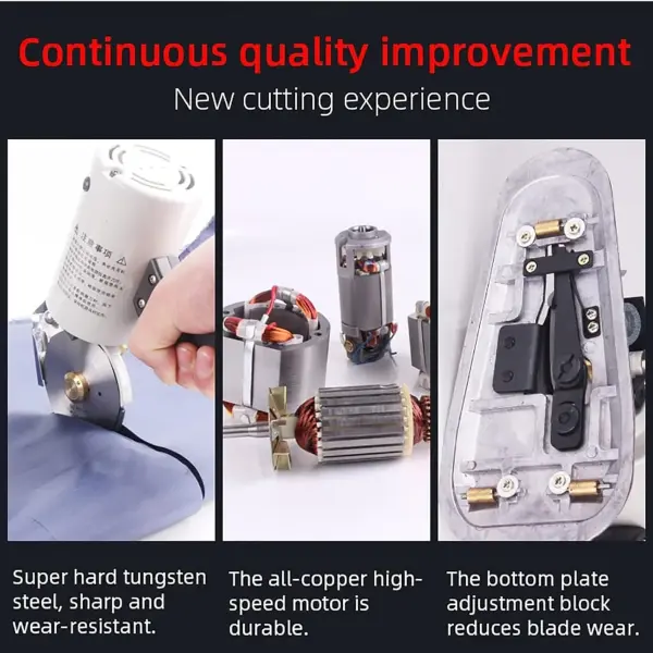 Electric-Fabric-Cutter,-Electric-Cloth-Scissors,-Portable-Cutting-Machine-with-Sharpening-Function,-Sewing-Rotary-Cutter-with-90mm-Rotary-Blade,-for-Multi-Layer-Clothing,