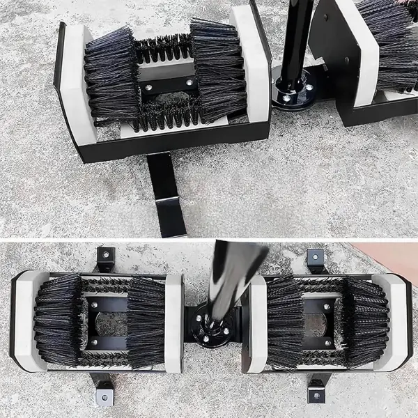 Outdoor Shoe Scraper Brush - Heavy-Duty Boot Cleaning Brush for Football, Rain & Construction Boots, Effective Mud Removal, Durable Shoe Scrubber for Outdoor Enthusiasts