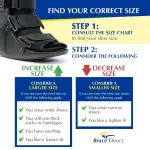 Brace Direct Tall Air CAM Walker Fracture Boot Aircast Boot for Foot & Ankle Injuries, Fractures & Surgery (X-Large - US Shoe Men 13+ / Women 14+)
