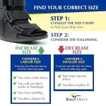 Brace Direct Tall Air CAM Walker Fracture Boot Aircast Boot for Foot & Ankle Injuries, Fractures & Surgery (X-Large - US Shoe Men 13+ / Women 14+)