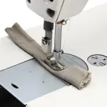 8700 Head Industrial Straight Stitch Sewing Machine, Auto Leather Sewing Machines Thick Material Leather Sewings Tool High Speed Replaceable Presser Foot Adjust Stitch Clamp for Garment Stores