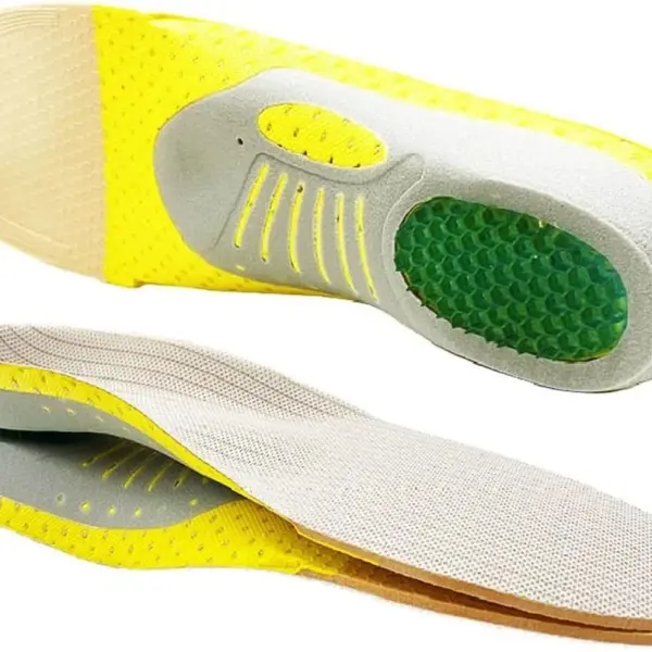 JSEIAJB Orthotic Insole Arch Support PVC Flat Foot Shoe Sole Pad insoles for Shoes insert padded Orthopedic