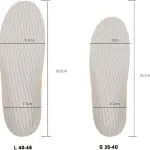 JSEIAJB Orthotic Insole Arch Support PVC Flat Foot Shoe Sole Pad insoles for Shoes insert padded Orthopedic
