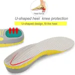 JSEIAJB Orthotic Insole Arch Support PVC Flat Foot Shoe Sole Pad insoles for Shoes insert padded Orthopedic