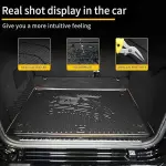 Original Floor Mats & Trunk Mat for 2019-2025 2026 Mercedes-Benz G Class/G550/G580/AMG G63 SUV Accessories - Custom Fit All Weather TPE Floor Liners 1st & 2nd Row & Trunk Mat, Black