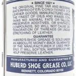 Huberd's Shoe Grease 16 oz, Leather Conditioner and Waterproofer for Boots, Shoes, Saddles, and Gear. Beeswax and Pine Tar Formula. Since 1921.