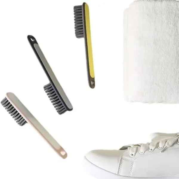 Portable Shoe Brush Soft Bristles for Cleaning Shoes Non Serious to