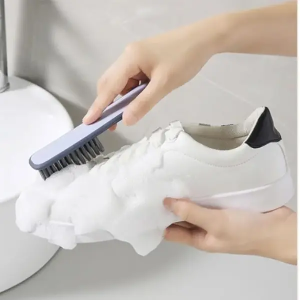 Portable Shoe Brush Soft Bristles for Cleaning Shoes Non Serious to