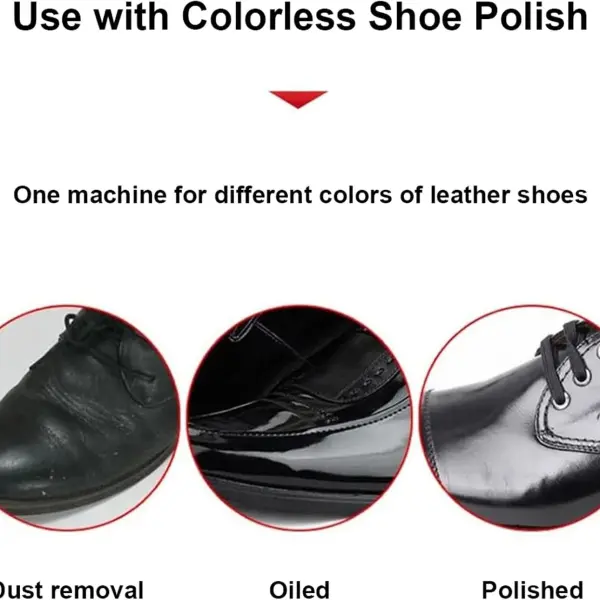 Hotel Automatic Shoe Cleaner, Automatic Home Electric Brush Shoes Machine, Stainless Steel Commercial Shoe Polisher,D