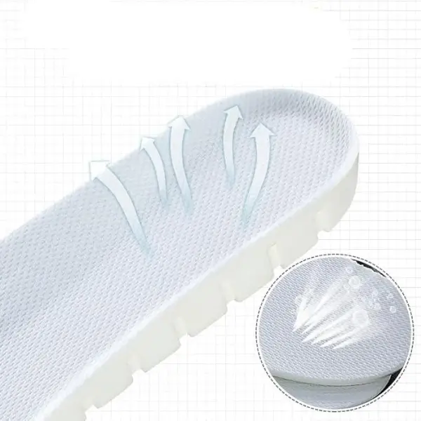 JSEIAJB Soft High Elastic Sports Insoles Shock Absorption Breathable Shoe Pad Men Women Running Light Weight Insole