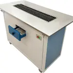 Automatic Fluff Brushing Machine Carbon Fiber Brush Negative Pressure Suction, Industrial Lint Remover for Knitted Garments, Sweaters, Shoes, Hats Textile Cleaning 220V/1PH