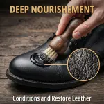 Eagle Shoe Cream Polish Kit – 3 Piece Boot & Shoe Polish with Shoe Cream, Shine Cloth & Applicator
