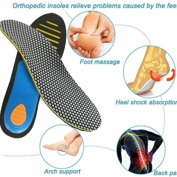 JSEIAJB EVA Kids Children Flat Feet Correction Arch Support Insoles Pads Care Insert Sport Shoes Pad Tool