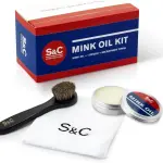 Stone and Clark Mink Oil for Leather Boot - Leather Conditioner & Protector for Boot, Belt, Saddle, Baseball Glove & Purse