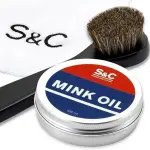 Stone and Clark Mink Oil for Leather Boot - Leather Conditioner & Protector for Boot, Belt, Saddle, Baseball Glove & Purse