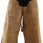 Horse Farrier Apron, Horseshoe Cleaning Pants with Pocket Canvas Suede Farrier Tool Apron Cowhide Farm Accessories Trimmer Chaps Hoof Care