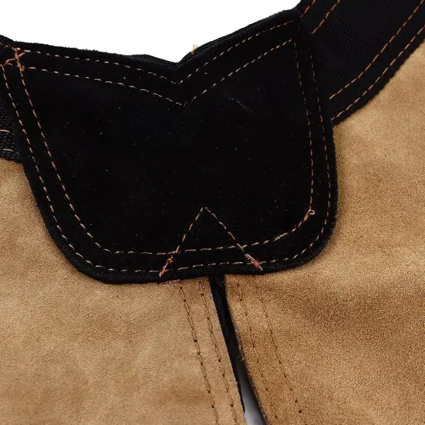 Horse Farrier Apron, Horseshoe Cleaning Pants with Pocket Canvas Suede Farrier Tool Apron Cowhide Farm Accessories Trimmer Chaps Hoof Care