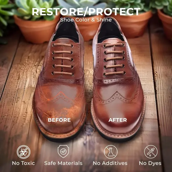 Stone and Clark Original Shoe Polish & Care Kit - Leather Shoe Shine Kit for Men & Women