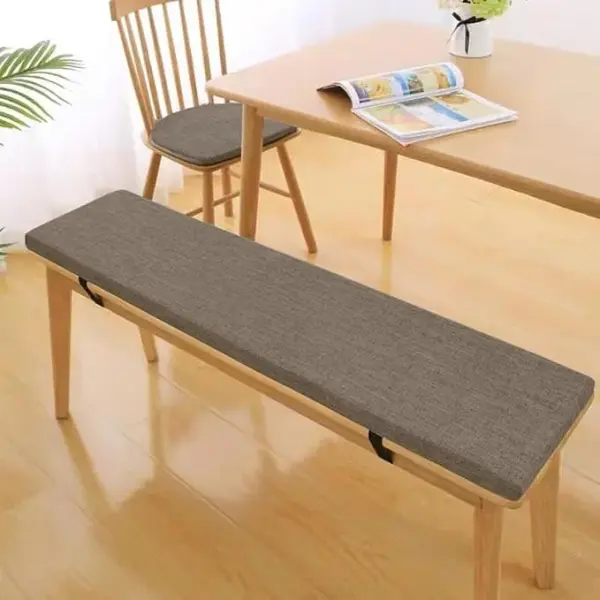 HighDensity Memory Foam Outdoor Bench Cushions Nonslip & Washable Seat Pads for Garden Shoe Benches Comfortable 140x35x10 cm Patio Furniture Accessories