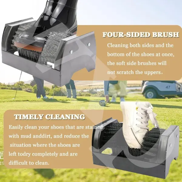 Heavy Duty Shoe Scraper Brush - Outdoor Boot Scrubber for Mud & Dirt, Easy Clean Tool for Front Door Entrance, Farmhouse Garden, Durable & Effective Shoe Cleaning Solution