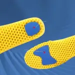 JSEIAJB Memory Foam Insoles for Shoes Sole Mesh Breathable Cushion Running for Feet Man Women Orthopedic