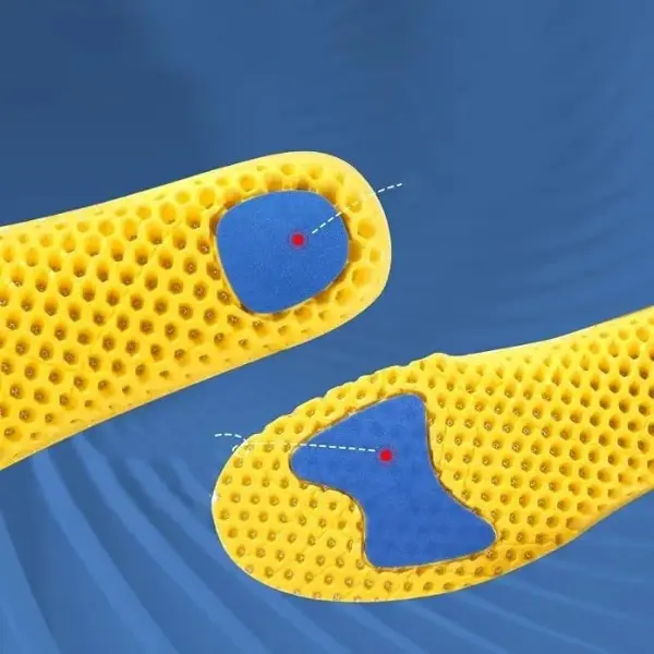 JSEIAJB Memory Foam Insoles for Shoes Sole Mesh Breathable Cushion Running for Feet Man Women Orthopedic
