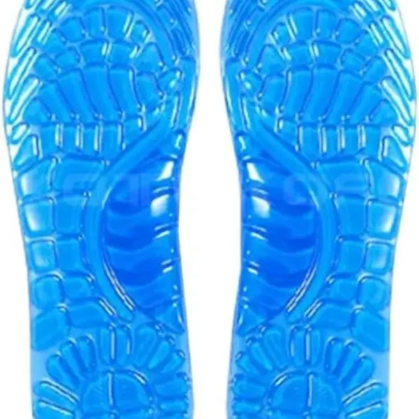 JSEIAJB Soft Shock Absorption Gel Insoles Cushion Running Walking Comfortable Massaging for Shoes Sole Woman Men