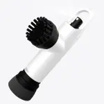 Golf Club Brush Cleaner with Water Spray Bottle and Sponge - Clean Golf Clubs Golf Balls Shoes All at Once - Heavy Duty - Golf Cleaning Device - Golf Accessories- USA Company (Pearl White)