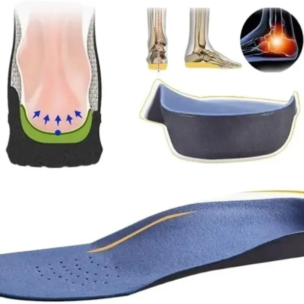 JSEIAJB Orthopedic Insoles For Shoes Sole Support Upgraded Version Feet Care Insert Orthotic Insole for Flat Foot