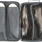 DEGELER® Shoe Bag for effortless traveling | Water-resistant Shoe organizer for carry-on luggage travel accessory