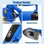 Adjustable Speed Electric Rotary Fabric Cutter - Cuts 100-125mm Thickness, Perfect for Leather & Multi-Layer Fabrics, Essential Tool for Sewing Professionals 110mm