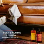 Leather Honey Complete Leather Care Kit Including 4 oz Cleaner, 8 oz Conditioner and 2 Applicator Cloths for use on Leather Apparel, Furniture, Auto Interiors, Shoes, Bags and Accessories
