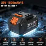 Cordless Bag Closing Machine with 2x3.0A Batteries, Brushless Motor, Battery Bag Sewing Machine Portable Bag Closer Stitcher Packing Machine for Feed Sacks, Rice Bags, Burlap Sack
