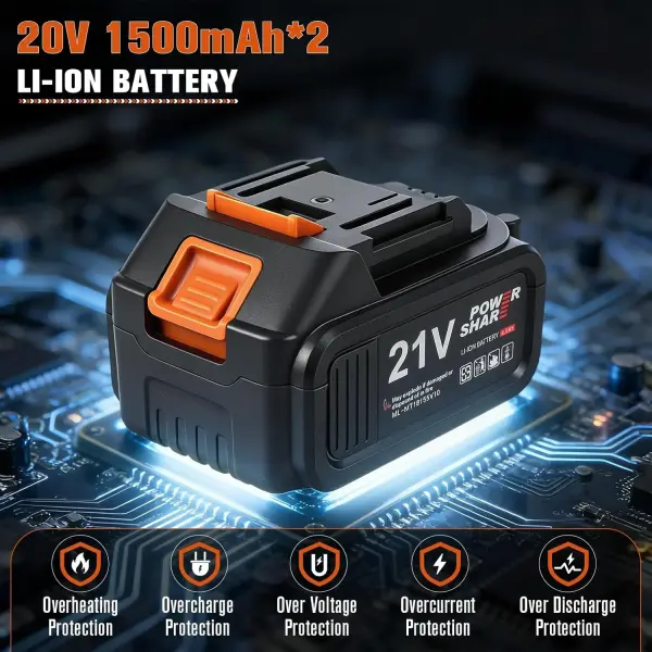 Cordless Bag Closing Machine with 2x3.0A Batteries, Brushless Motor, Battery Bag Sewing Machine Portable Bag Closer Stitcher Packing Machine for Feed Sacks, Rice Bags, Burlap Sack