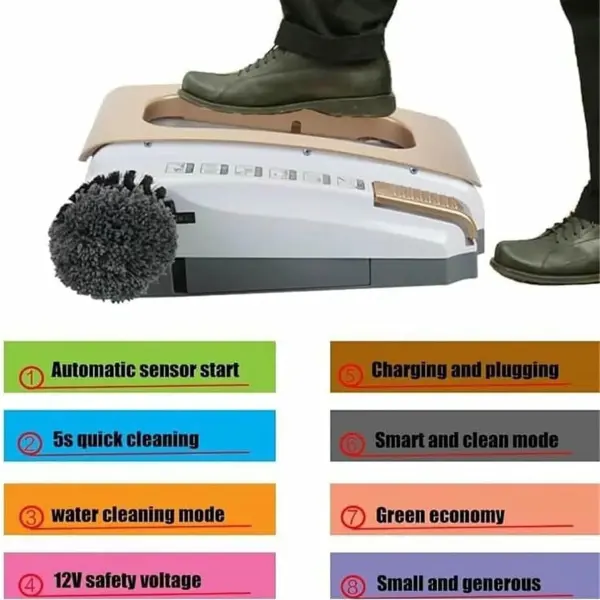 Automatic Electric Household Shoe Washing Machine,Fully Automatic Intelligent Shoe Sole Cleaning Machine
