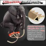 Adjustable Climbing Shoes for Tree Work, High-Altitude Tasks, Comfortable Design, Durable Carbon Steel Construction for Safety and Stability
