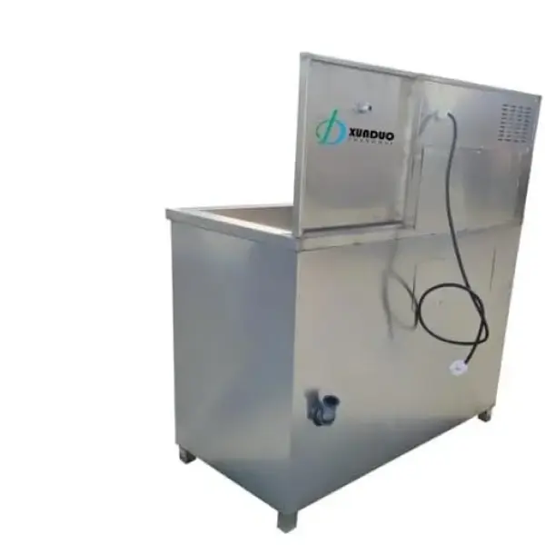 Xunduo Professional Shoe Cleaning Machine, Commercial Stainless Steel, Automatic Brush System with Storage Cabinet