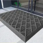 Shoe Brush Scraper, Entrance Floor Mats, Door Scrubber Mat Outdoor Heavy Duty Boot Scraper with Brush for Home Porch Garden(80x240cm/31.5x94.6)