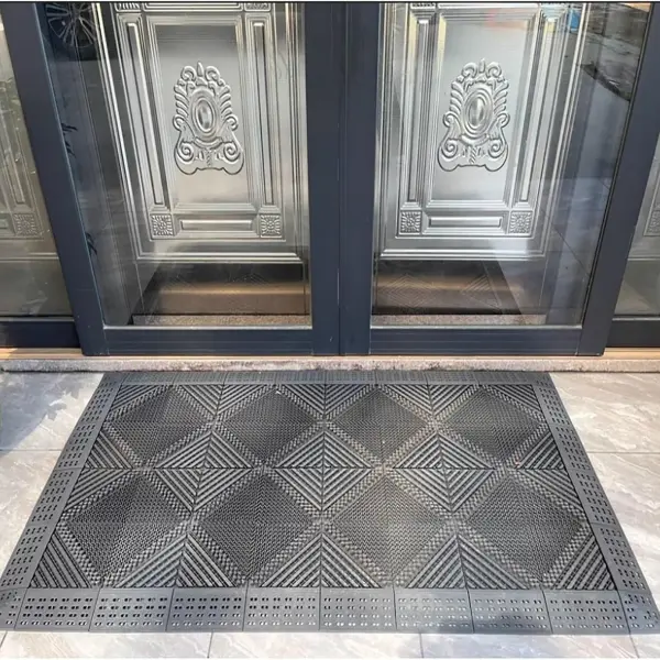 Shoe Brush Scraper, Entrance Floor Mats, Door Scrubber Mat Outdoor Heavy Duty Boot Scraper with Brush for Home Porch Garden(80x250cm/31.5x98.5)