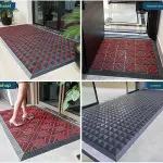 Shoe Brush Scraper, Entrance Floor Mats, Door Scrubber Mat Outdoor Heavy Duty Boot Scraper with Brush for Home Porch Garden(80x250cm/31.5x98.5)