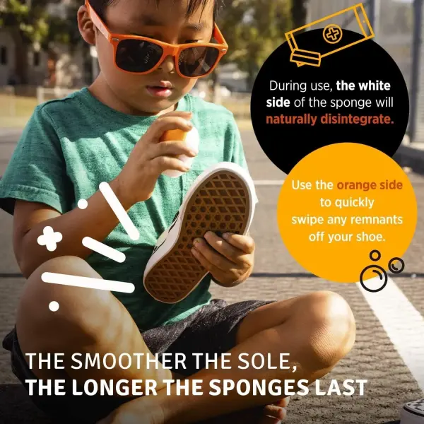 SneakERASERS Instant Midsole and Sneaker Cleaner - SneakERASERS Overnight Soak, Shoe and Sneaker Cleaner