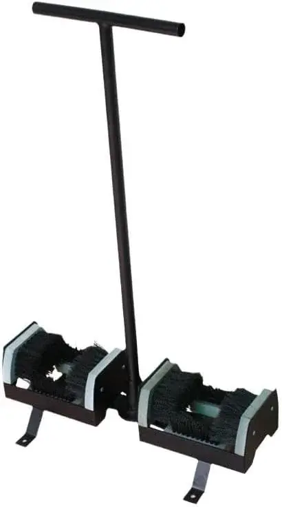 Shoe & Boot Scraper Brush with Handle - Efficient Mud Remover for Front Door, Garden & Outdoor Use