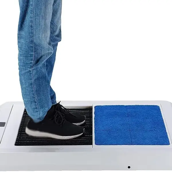 Sole Cleaning Machine, Shoe Cleaner Polisher, Entrance Shoe Brush Fully Automatic Dust-Free Workshop Cleaning, Deep Cleaning Without Leaving Traces, for Hotel Entrance Hall Sales Center