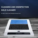 Sole Cleaning Machine, Shoe Cleaner Polisher, Entrance Shoe Brush Fully Automatic Dust-Free Workshop Cleaning, Deep Cleaning Without Leaving Traces, for Hotel Entrance Hall Sales Center