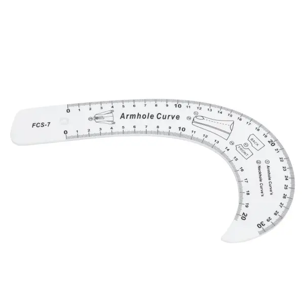 Flexible Clothing Ruler Set, 7-Piece Pattern Drawing Tools for Accurate Sewing and Tailoring Projects