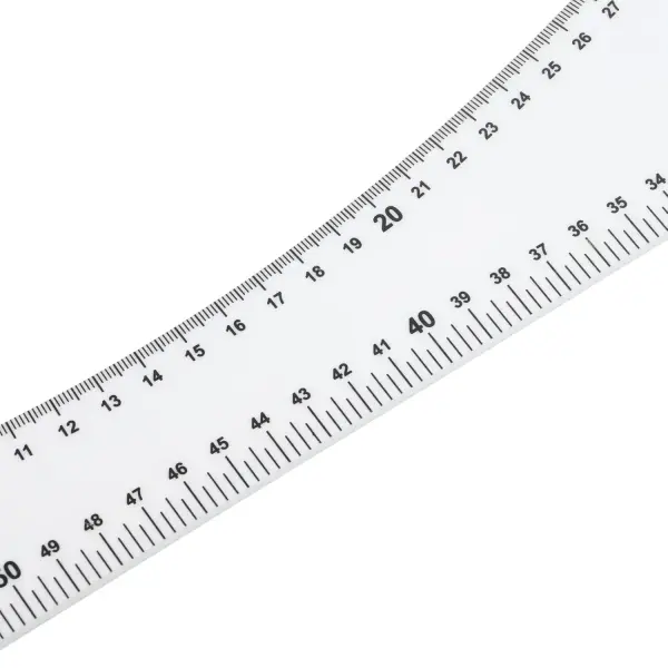 Dioche Professional 7 Piece Sewing Ruler Set with Clear Acrylic Construction for Precise Pattern Drafting Fashion Design and Tailoring Measuring Tools French Curve