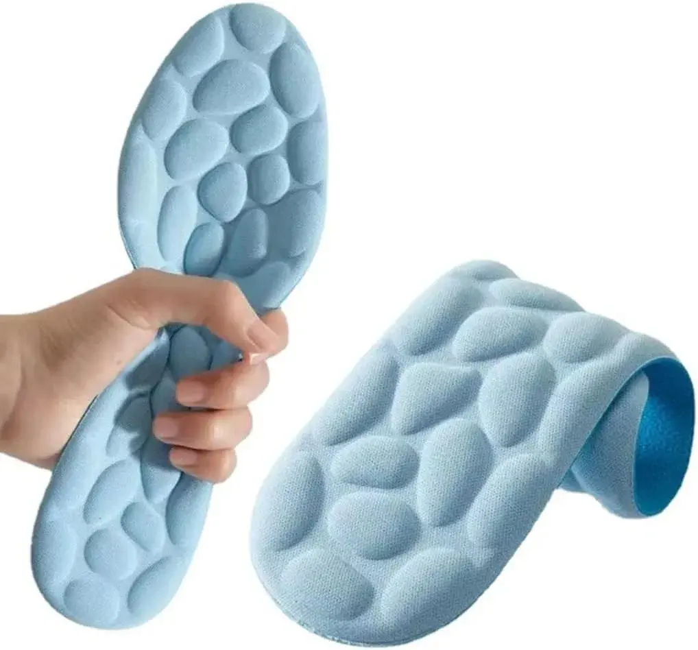 JSEIAJB Breathable Sports Insoles For Sneakers Memory Foam Insole Shoes Sole Soft Cushion Running Shock Absorption Pad