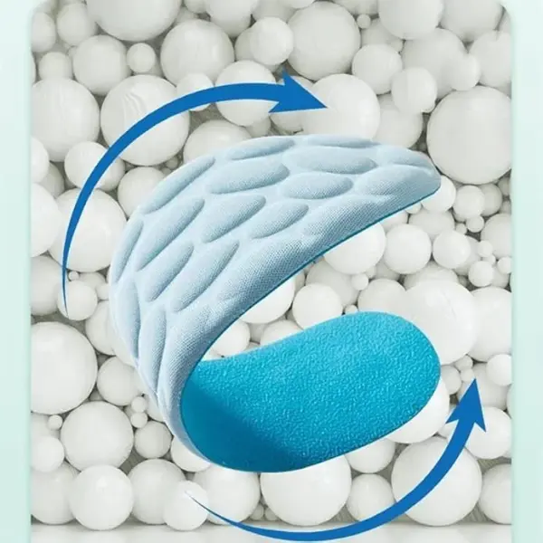 JSEIAJB Breathable Sports Insoles For Sneakers Memory Foam Insole Shoes Sole Soft Cushion Running Shock Absorption Pad