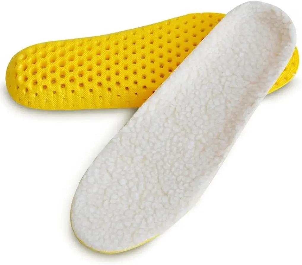 JSEIAJB Warm Sport Insole Soft Breathable Cashmere Thermal Winter for Shoes Pad
