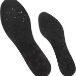 Work Shoe Inserts Men for Nikken Kenko mSteps 20214, Sole Inserts for Nikken Magnetic Insoles with Foot Massage Nodes, Massaging Shoe Insoles for Men, Shock Absorbing Foot Support (Large, 7-12)